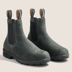 Blundstone 1630 high top chelsea boots rustic black 6